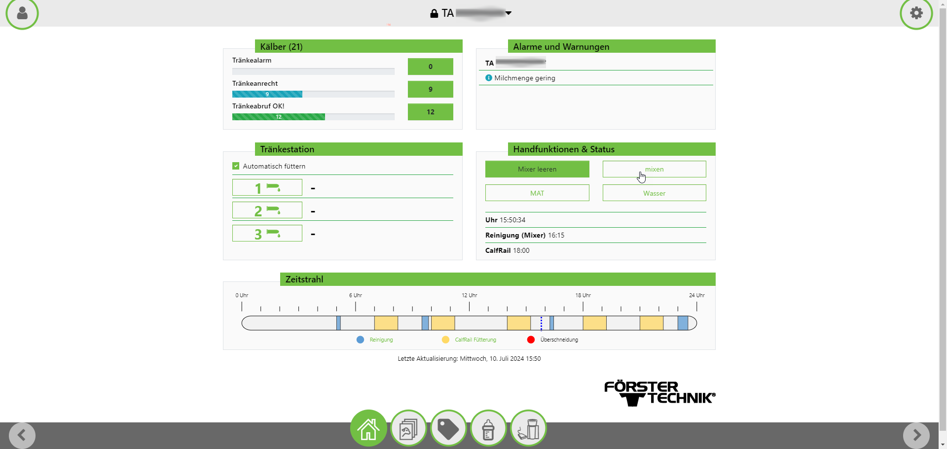 CalfCloud: Echtzeitüberwachung, detaillierte Analyse und benutzerdefinierte Fütterungspläne für Ihr Kälbermanagement.